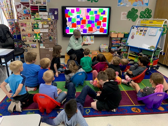 Volunteer Reader for Sanford Fritch Elementary Dr. Suess Week