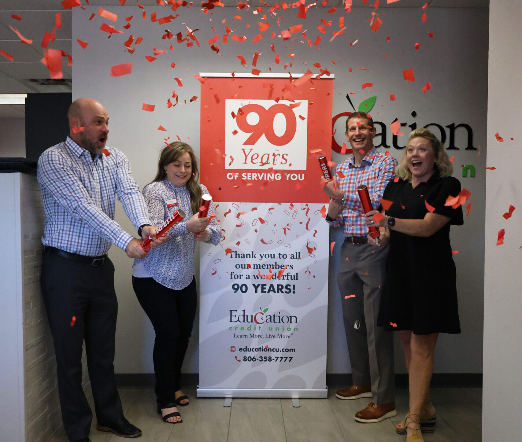 90 Years of Serving You Staff Celebration