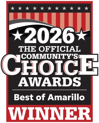 2026 The Officaial Community's CHOICE AWARDS - Best of Amarillo - WINNER